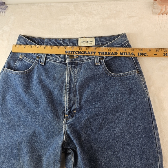 Eddie BauerJeans Women’s 16 Relaxed Fit Denim Jeans retro vintage 100% cotton - Picture 4 of 11